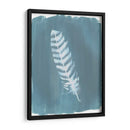 Plumas En Dusty Teal Viii - Grace Popp | Cuadro decorativo de Canvas Lab