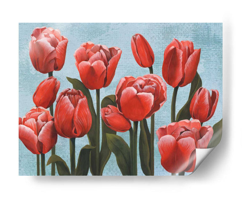 Ruby Tulips Ii - Grace Popp | Cuadro decorativo de Canvas Lab