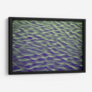 Oleaje morado con verde | Cuadro decorativo de Canvas Lab