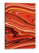 Ondas rojas | Cuadro decorativo de Canvas Lab