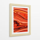 Ondas rojas | Cuadro decorativo de Canvas Lab
