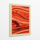 Ondas rojas | Cuadro decorativo de Canvas Lab