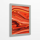 Ondas rojas | Cuadro decorativo de Canvas Lab