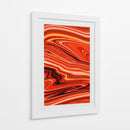 Ondas rojas | Cuadro decorativo de Canvas Lab