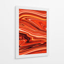 Ondas rojas | Cuadro decorativo de Canvas Lab