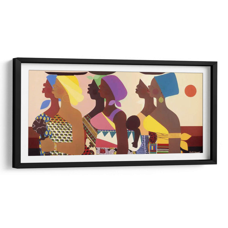 Mujeres Africanas - Varnette Honeywood | Cuadro decorativo de Canvas Lab