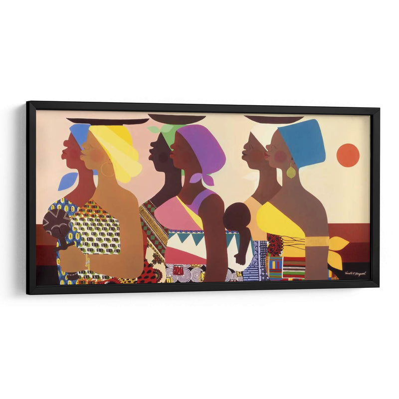 Mujeres Africanas - Varnette Honeywood | Cuadro decorativo de Canvas Lab