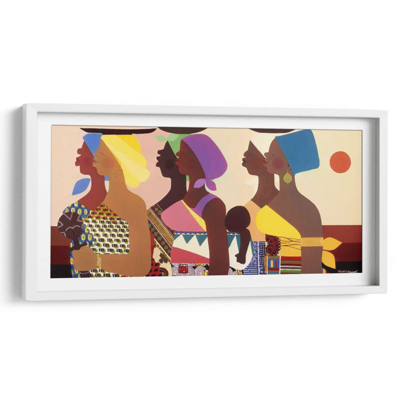 Mujeres Africanas - Varnette Honeywood | Cuadro decorativo de Canvas Lab