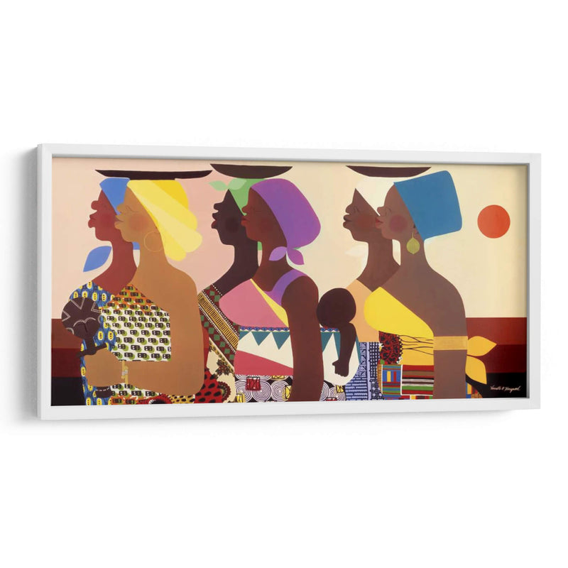 Mujeres Africanas - Varnette Honeywood | Cuadro decorativo de Canvas Lab