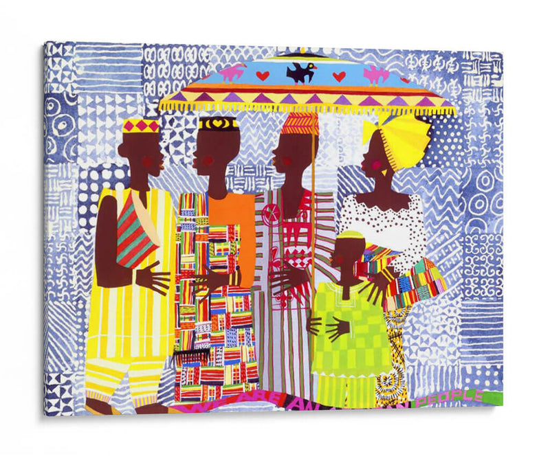 Somos Personas Africanas - Varnette Honeywood | Cuadro decorativo de Canvas Lab