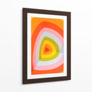 Orange core | Cuadro decorativo de Canvas Lab