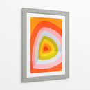 Orange core | Cuadro decorativo de Canvas Lab