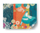 Vuelo Floral I - June Erica Vess | Cuadro decorativo de Canvas Lab