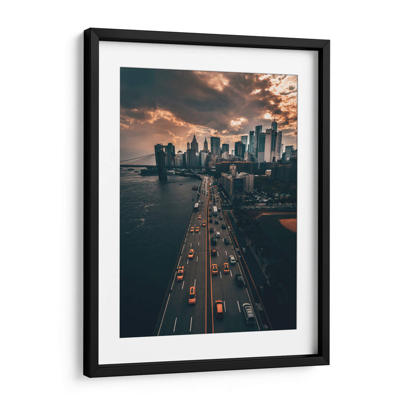 Postal de Nueva York | Cuadro decorativo de Canvas Lab