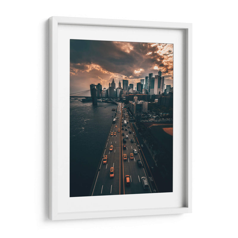 Postal de Nueva York | Cuadro decorativo de Canvas Lab