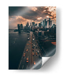 Postal de Nueva York | Cuadro decorativo de Canvas Lab