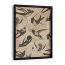 Patrón De Aves I - Jennifer Goldberger | Cuadro decorativo de Canvas Lab