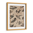 Patrón De Aves I - Jennifer Goldberger | Cuadro decorativo de Canvas Lab