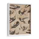 Patrón De Aves I - Jennifer Goldberger | Cuadro decorativo de Canvas Lab