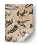 Patrón De Aves I - Jennifer Goldberger | Cuadro decorativo de Canvas Lab