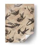 Patrón De Pájaro Ii - Jennifer Goldberger | Cuadro decorativo de Canvas Lab