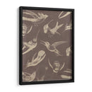 Patrón De Aves Iii - Jennifer Goldberger | Cuadro decorativo de Canvas Lab