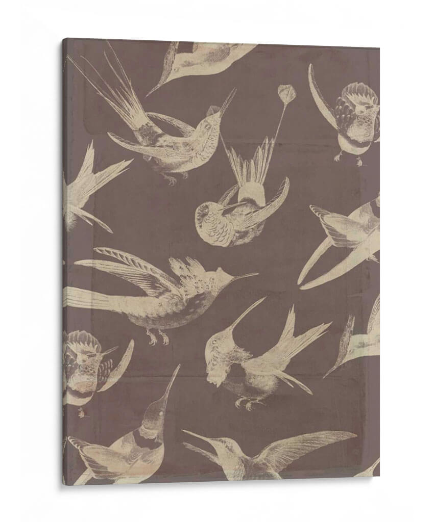 Patrón De Aves Iv - Jennifer Goldberger | Cuadro decorativo de Canvas Lab