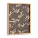 Patrón De Aves Iv - Jennifer Goldberger | Cuadro decorativo de Canvas Lab