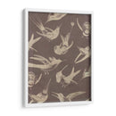 Patrón De Aves Iv - Jennifer Goldberger | Cuadro decorativo de Canvas Lab
