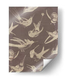 Patrón De Aves Iv - Jennifer Goldberger | Cuadro decorativo de Canvas Lab