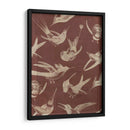 Patrón De Aves Vi - Jennifer Goldberger | Cuadro decorativo de Canvas Lab