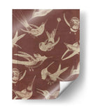 Patrón De Aves Vi - Jennifer Goldberger | Cuadro decorativo de Canvas Lab