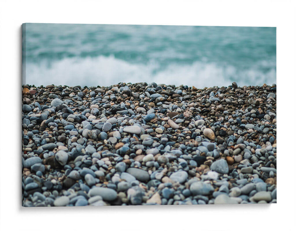 Piedras en la costa | Cuadro decorativo de Canvas Lab
