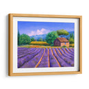 Pintura de campo de lavanda | Cuadro decorativo de Canvas Lab