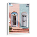 Pórticos pastel | Cuadro decorativo de Canvas Lab