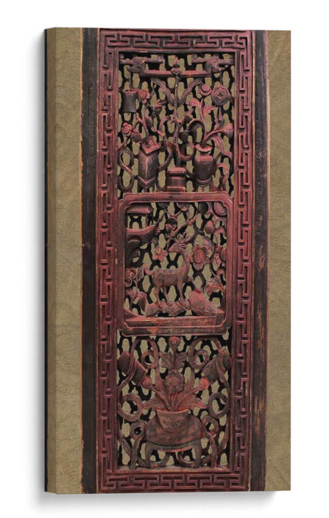 Antique Shoji Screen Ii - Vision Studio | Cuadro decorativo de Canvas Lab