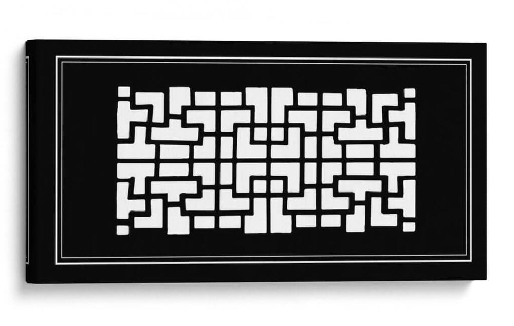 Pantalla Shoji En Ebony Iii - Vision Studio | Cuadro decorativo de Canvas Lab
