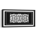 Pantalla Shoji En Ebony Iii - Vision Studio | Cuadro decorativo de Canvas Lab