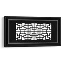 Pantalla Shoji En Ebony Iii - Vision Studio | Cuadro decorativo de Canvas Lab