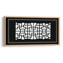 Pantalla Shoji En Ebony Iii - Vision Studio | Cuadro decorativo de Canvas Lab