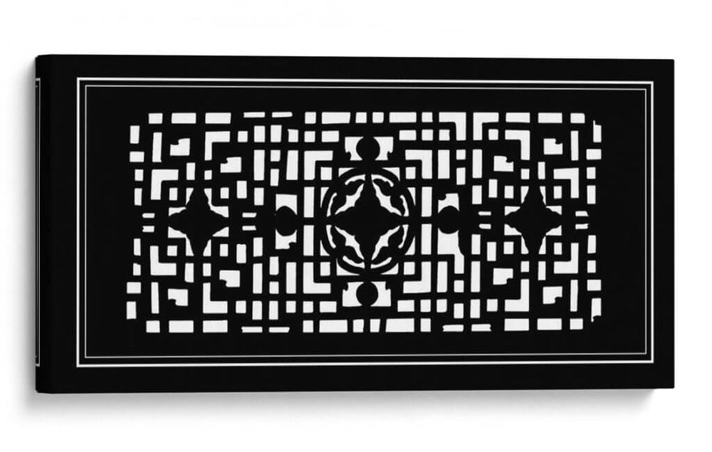 Pantalla Shoji En Ebony Iv - Vision Studio | Cuadro decorativo de Canvas Lab