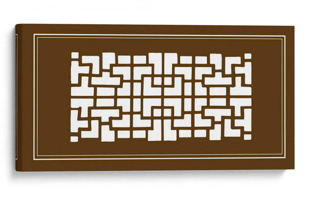 Pantalla Shoji En Brown Iii - Vision Studio | Cuadro decorativo de Canvas Lab