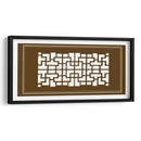 Pantalla Shoji En Brown Iii - Vision Studio | Cuadro decorativo de Canvas Lab