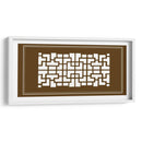 Pantalla Shoji En Brown Iii - Vision Studio | Cuadro decorativo de Canvas Lab