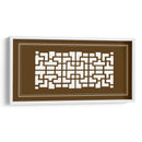 Pantalla Shoji En Brown Iii - Vision Studio | Cuadro decorativo de Canvas Lab