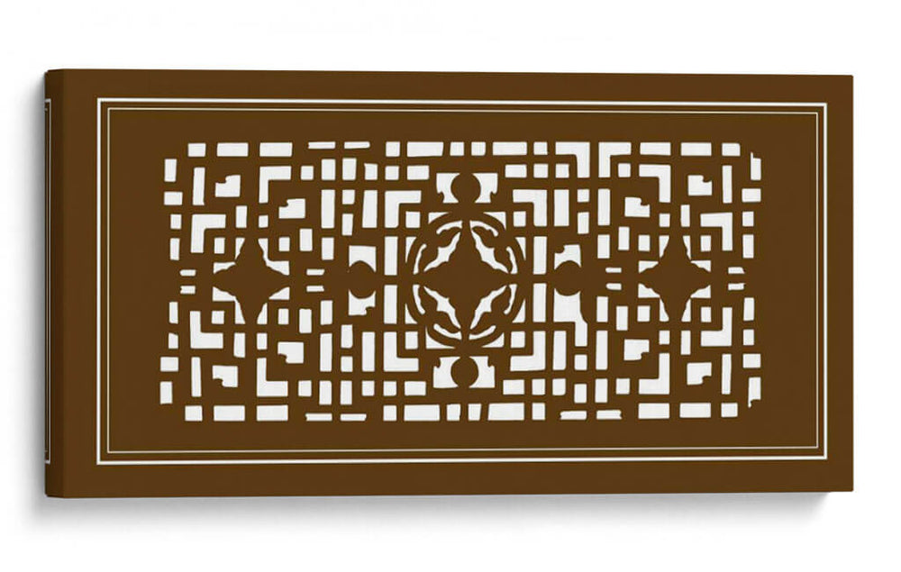 Pantalla Shoji En Brown Iv - Vision Studio | Cuadro decorativo de Canvas Lab