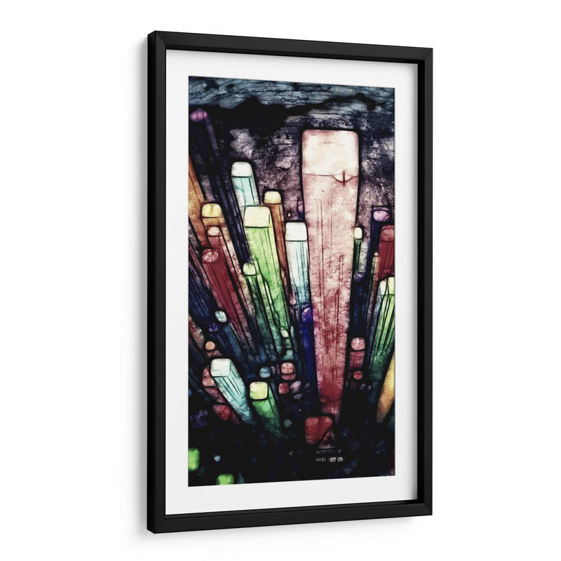 Rascacielos de pintura | Cuadro decorativo de Canvas Lab