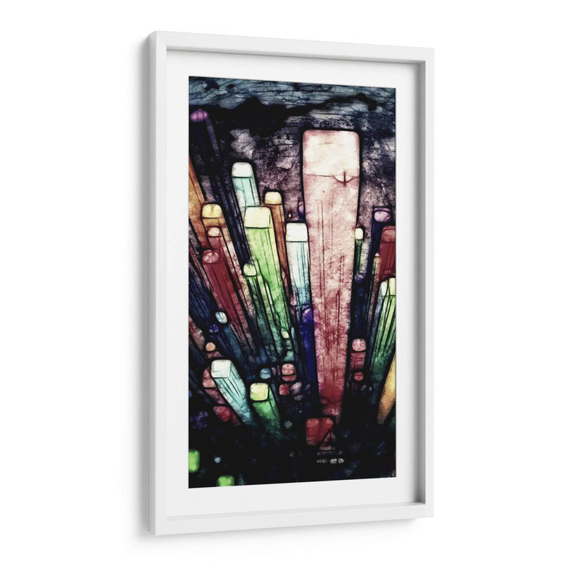 Rascacielos de pintura | Cuadro decorativo de Canvas Lab