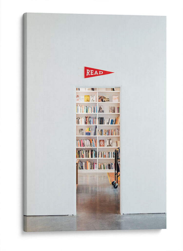 Read | Cuadro decorativo de Canvas Lab