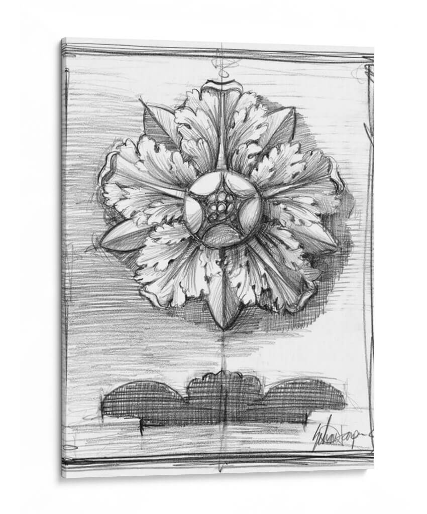 Ornamento Decorativo No Adornado Ii - Ethan Harper | Cuadro decorativo de Canvas Lab